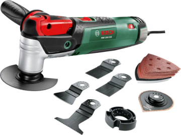 BOSCH PMF 250 CES Çok Fonksiyonlu Zımpara Makinası Set 250 Watt