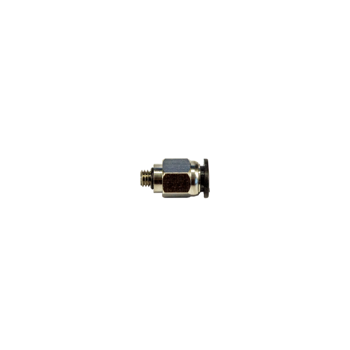 Mini Fitting - PC-C Düz Rekor Altıköşe Gövde Konnektörler  M5 - 6mm