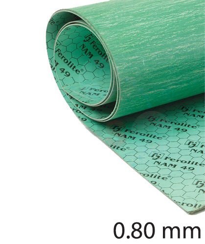 0.8mm FEROLİTE NAM49 Klingrit Contalık Levha 150 x 150cm