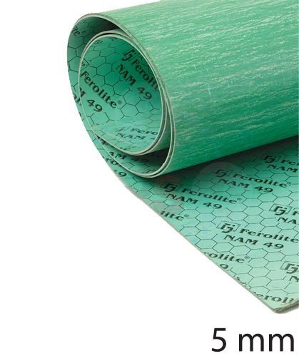 5mm FEROLİTE NAM49 Klingrit Contalık Levha 150 x 150cm