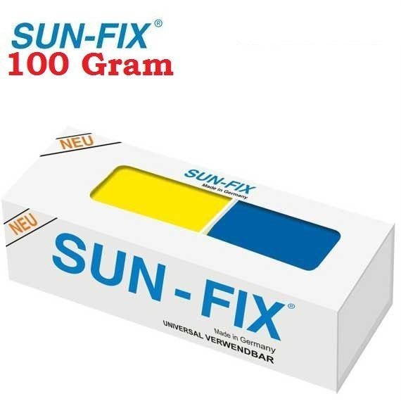 SUNFİX S 50100 - 100 Gram Hamur Macun Kaynak Güçlü Yapıştırıcı - UNIVERSAL VERWENDBAR