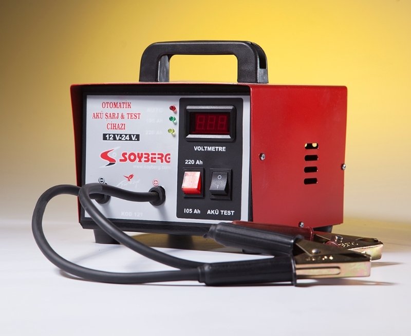 SOYBERG Akü Test Cihazı 100-210 Amper Kademeli