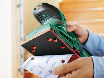 BOSCH PSS 250 AE Titreşimli Zımpara 250 Watt / 92 x 182 mm