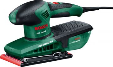 BOSCH PSS 200 AC Titreşimli Zımpara 200 Watt / x 92 x 182 mm