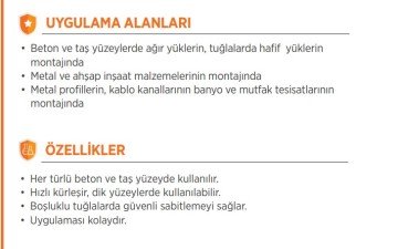 AKFİX C900 Kimyasal Dübel Polyester 300 ML ( 12 Adet )