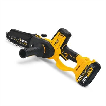 SGS5310 - 20cm 20 Volt 4 Amper Profesyonel Akülü Dal Budama Testeresi Ağaç Kesme Makinası Motoru