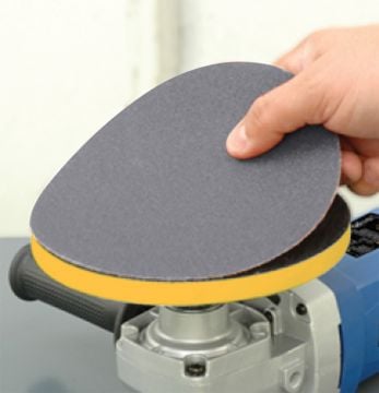 SGS Cırtlı Zımpara Silikon karbid 115 mm (100 Adet)