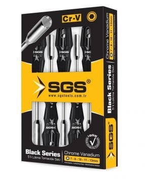 SGS 920 Black Series 5'li Lokma Tornavida Seti