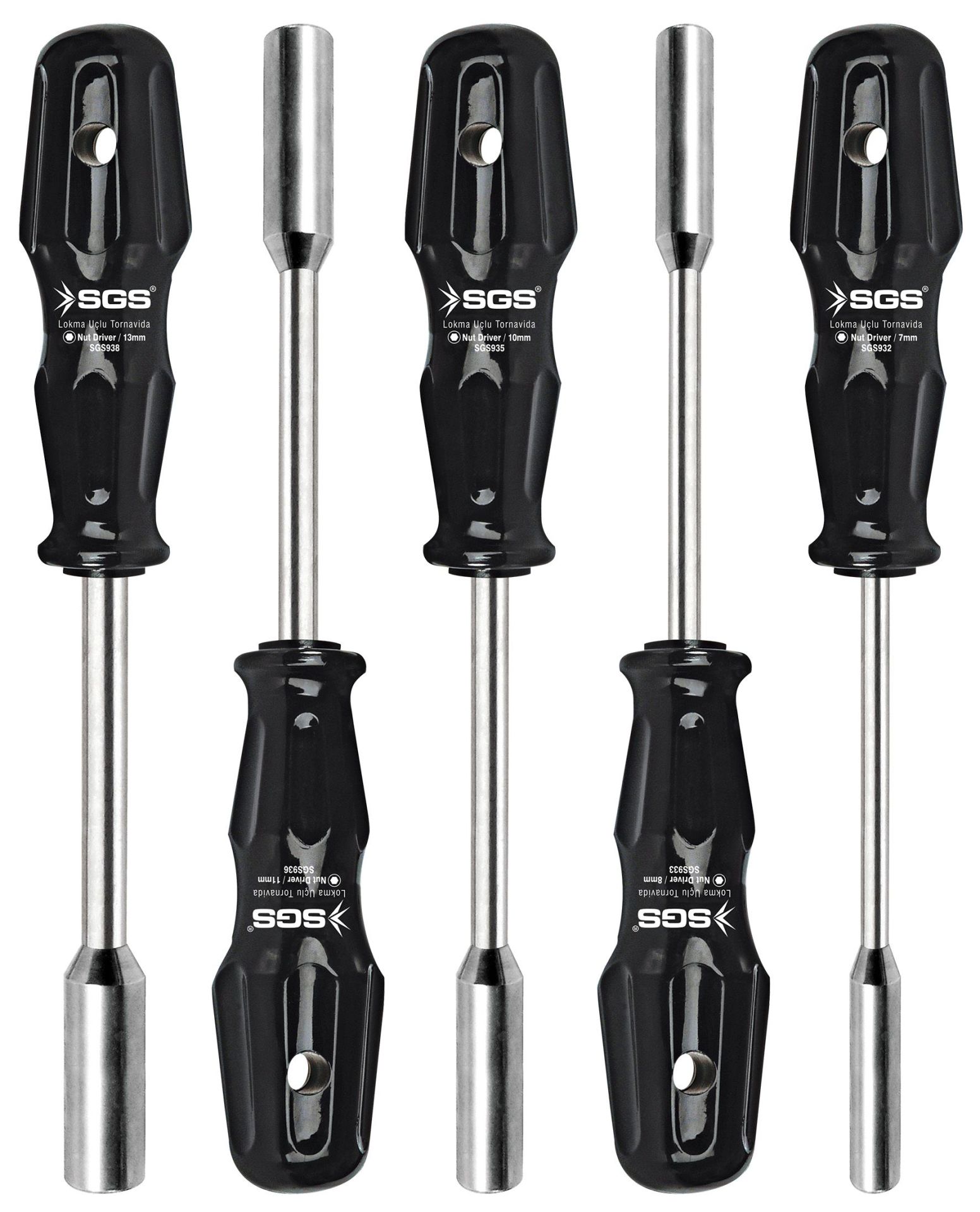 SGS 920 Black Series 5'li Lokma Tornavida Seti