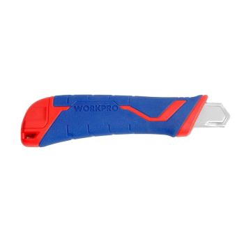 WORKPRO WP212009 18MM Ağır Hizmet Paslanmaz Çelik Kasa Maket Bıçağı