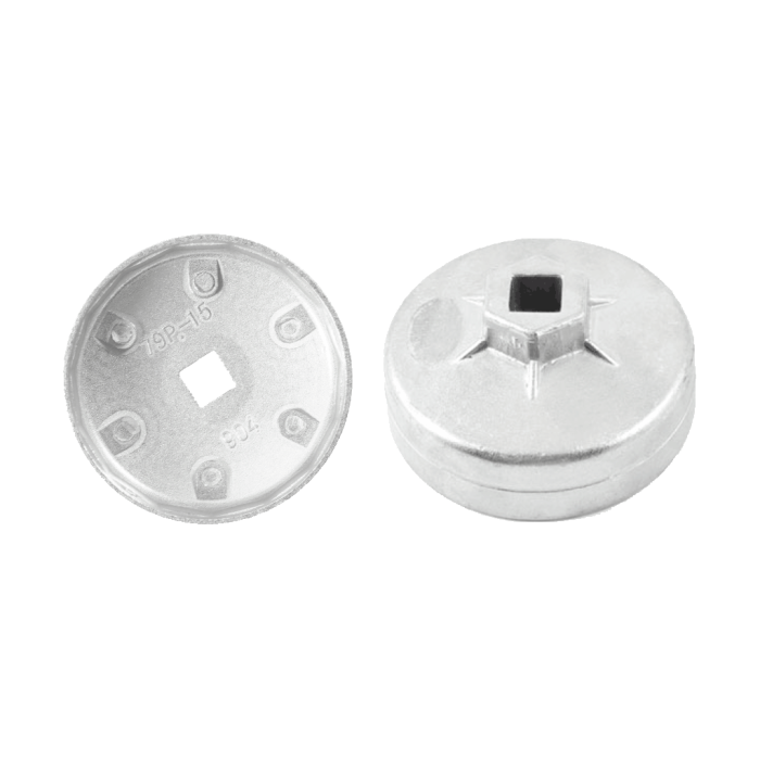 1/2inç Alüminyum Filtre Sökme Takma Kapakları 76mm x 14