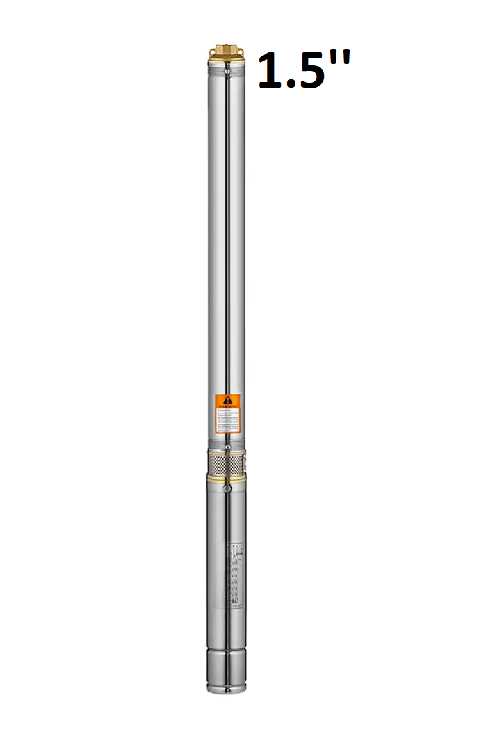 RODEX RDX887 - 112 Metre 2 Hp Derin Kuyu Temiz Su Dalgıç Pompa 1500 Watt