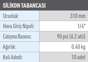 OSAKA OPT 203 SİLİKON TABANCASI 310 mm