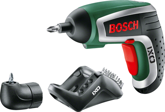 BOSCH IXO IV UPGRADE Akülü Vidalama + Köşe Mandreni