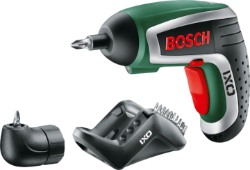 BOSCH IXO IV UPGRADE Akülü Vidalama + Köşe Mandreni
