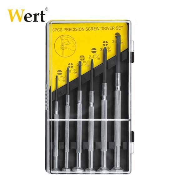 WERT W 2251 Saatçi Tornavida Seti 6 Parça