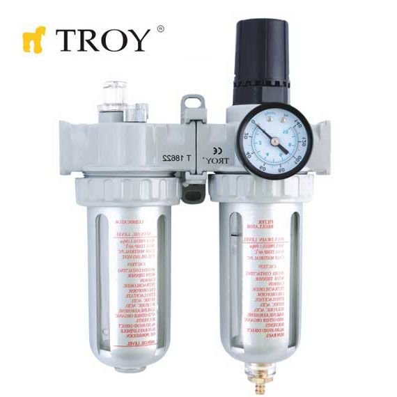 TROY T 18624 Şartlandırıcı (Filtre + Regülatör + Yağlayıcı) 1/4(N)PT