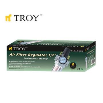 TROY T 18612 Şartlandırıcı (Filtre + Regülatör) 1/2(N)PT