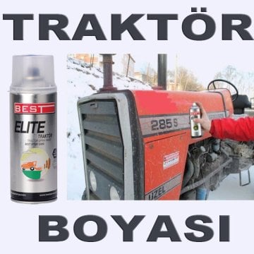 BEST Elite Sprey Traktör Boyası 400 ML Fiat - Massef Ferguson -  John Dere - Ford - New Holand