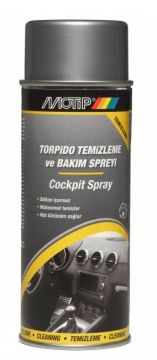 MOTİP Torpido Temizleme ve Bakım Spreyi Mat 400 ML 