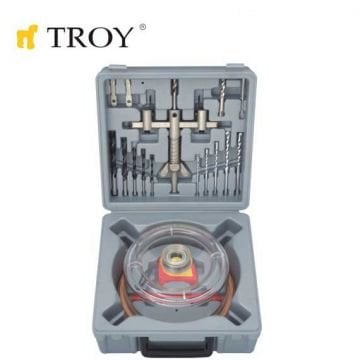 TROY T 27491 Vantuzlu Daire Testere Seti 30-120 mm