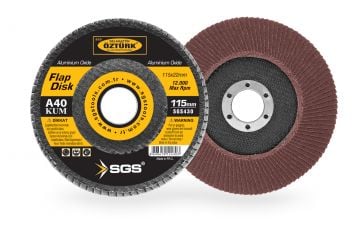 SGS Flap Disk Alüminyum Oksit 180mm (10 Adet)