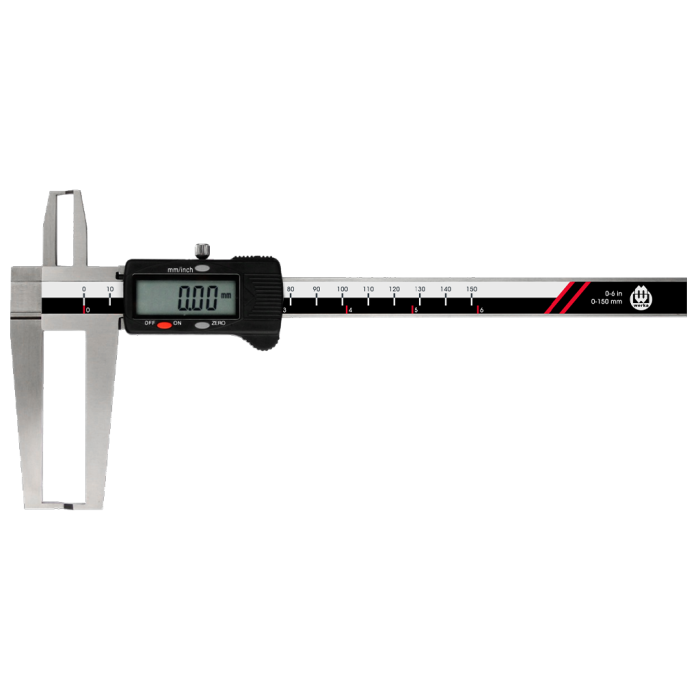 Dijital Çift Kanal Kumpası 200x0.01mm