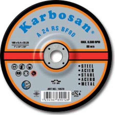 KARBOSAN Flex NK Taşlama Taşı 100 x 6.4 x 16 (15 Adet)