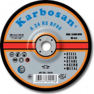 KARBOSAN Flex NK Taşlama Taşı 100 x 6.4 x 16 (15 Adet)
