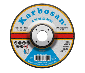 KARBOSAN 115 x 6.4 x 22 NK Taşlama Taşı Diski