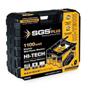SGS5305 Elektrikli Duvar Planya Makinesi 1100 Watt