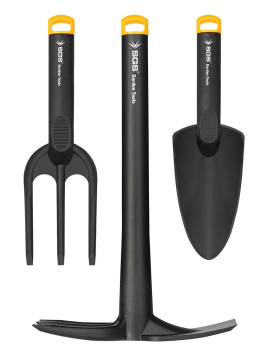 SGS3120 - Plastik Bahçe Seti - Tırmık - Çapa-  Kürek 3 Parça - Hobi Set