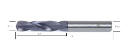 MTE Komple Sert Metal Matkap Ucu ( KSM - DIN 338 )