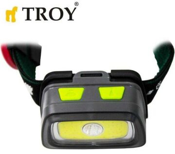 TROY 28202 COB LED Kafa Lambası 3 Renkli