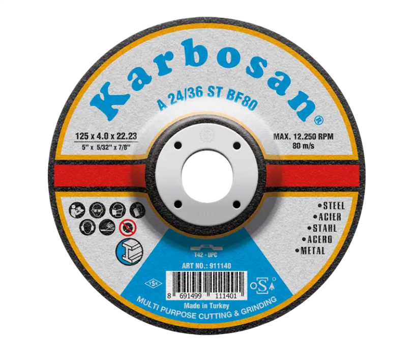 KARBOSAN 180 x 8 x 22 NK Taşlama Taşı Diski