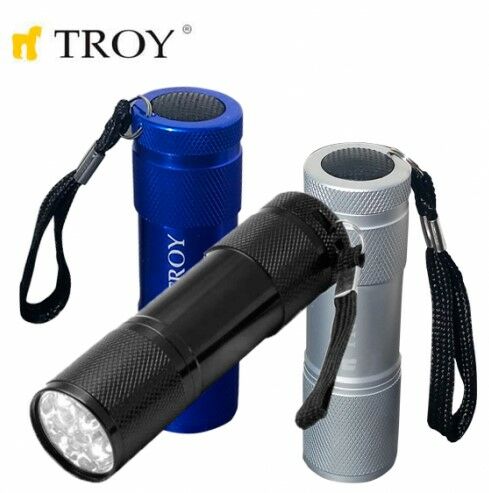 TROY 28902 Ledli EL Feneri Seti 3 Parça Pilli 12 Lümen