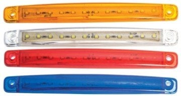 EMR54 - 12 Ledli Uzun Parmak Lamba Şeffaf Camlı