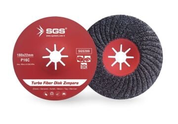 SGS289 - Turbo Fiber Disk Zımpara 180mm