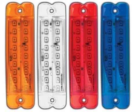 EMR57 - 18 Ledli Lamba Şeffaf Camlı