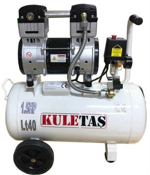 KULETAŞ Sessiz Yağsız Hava Kompresörü 40 Litre