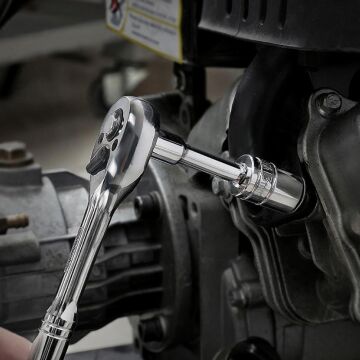 WORKPRO WP202541 3/8'’ CR-V 24 Parça Metrik/İnç Ağır Hizmet Lokma Takımı