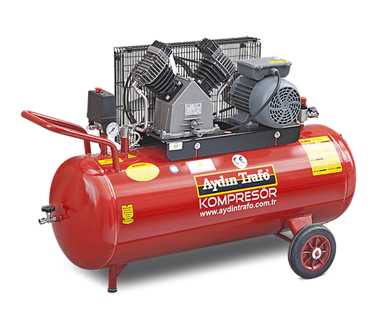AYDIN TRAFO 21-130 Monofaze / 1.5 HP Hava Kompresörü 130 Litre 8 Bar - 220 Volt