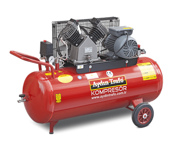 AYDIN TRAFO 21-130 Monofaze / 1.5 HP Hava Kompresörü 130 Litre 8 Bar - 220 Volt