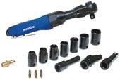 METABO RS 220 SET Havalı Cırcır Lokma 1/2''