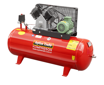 AYDIN TRAFO 21- 220 Monofaze / 5.5 HP Hava Kompresörü 200 Litre 8 Bar - 220 Volt