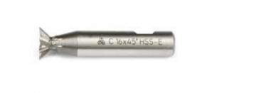 MTE Silindirik Saplı Konik Freze ( HSS-E %8 Co / DIN 1833/C )