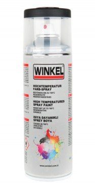 WİNKEL Yüksek Isıya Dayanıklı Sprey Boya 400 ML - 12 ADET