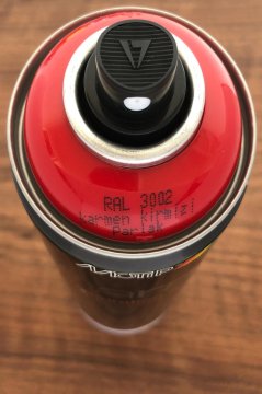 MOTİP CARAT RAL3002 Karmen Kırmızı Parlak Sprey Boya 400 ML