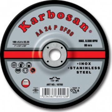 KARBOSAN Flex İnox Taşlama Taşı 180 x 8.0 x 22 (10 Adet)