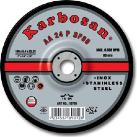KARBOSAN Flex İnox Taşlama Taşı 230 x 6.4 x 22 (10 Adet)